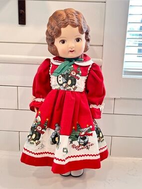daisy kingdom christmas dress Daisy Kingdom Factory Red Honey Bunny Print Holiday Christmas Dress Girls  Sz 5